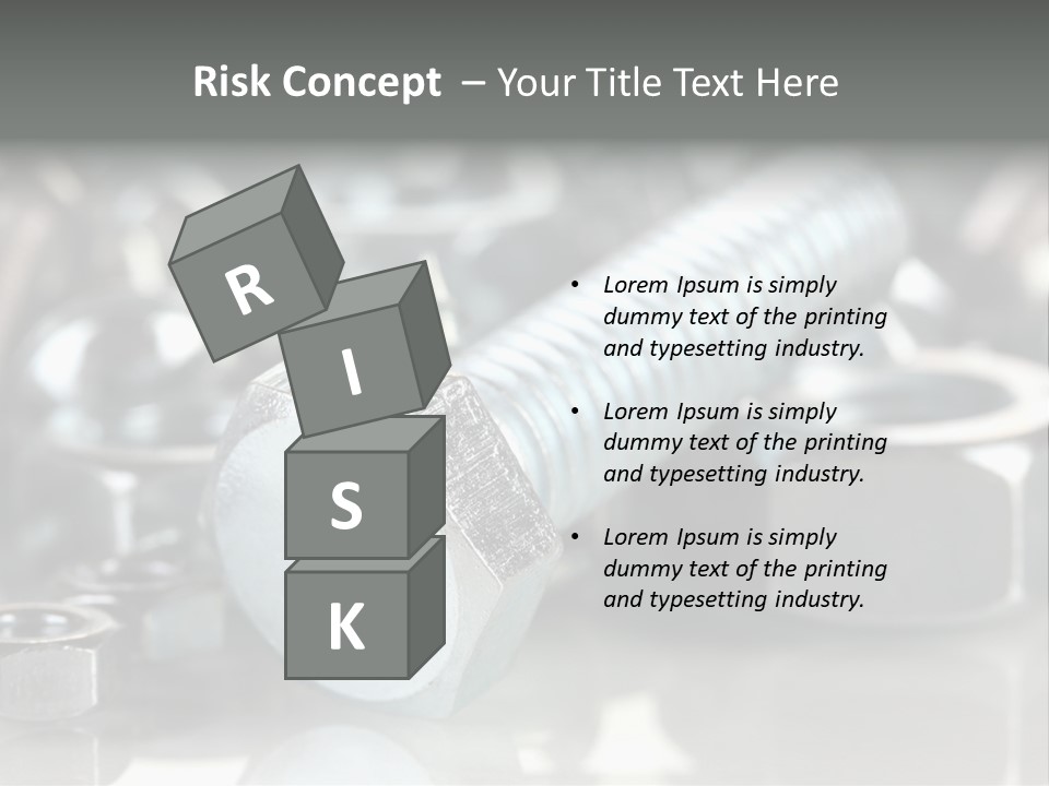 Chrome Background Work PowerPoint Template