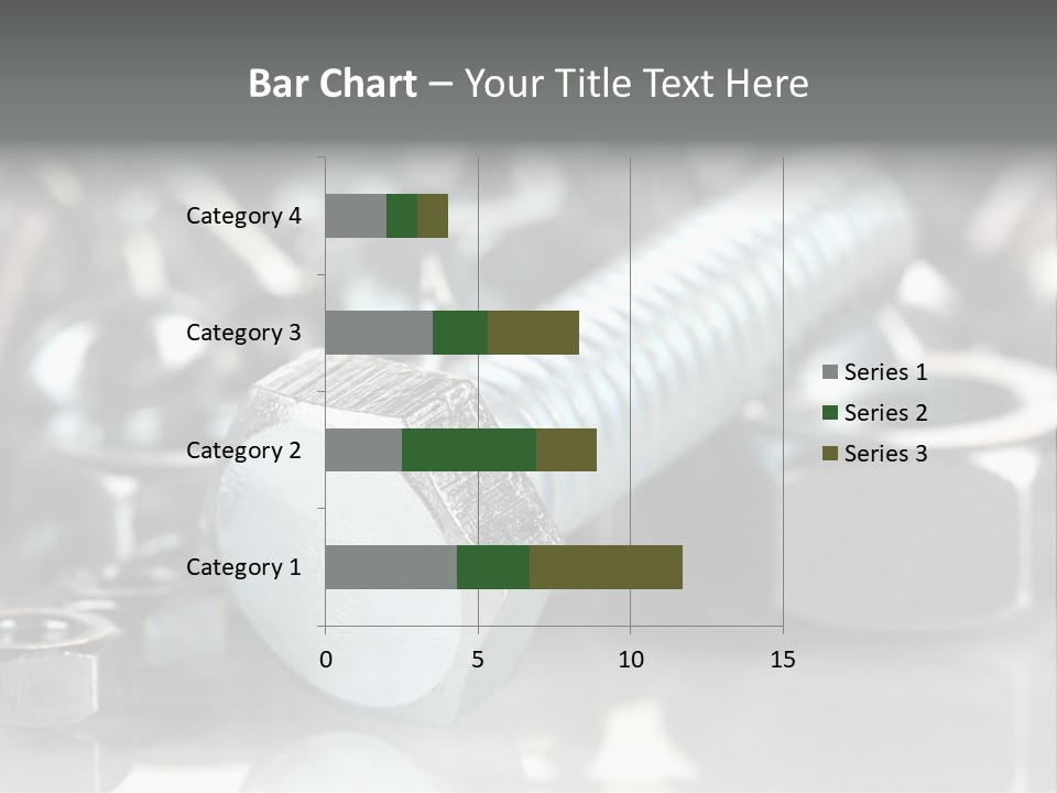 Chrome Background Work PowerPoint Template