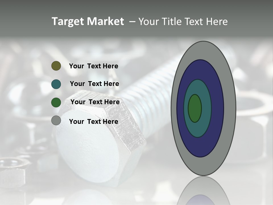 Chrome Background Work PowerPoint Template