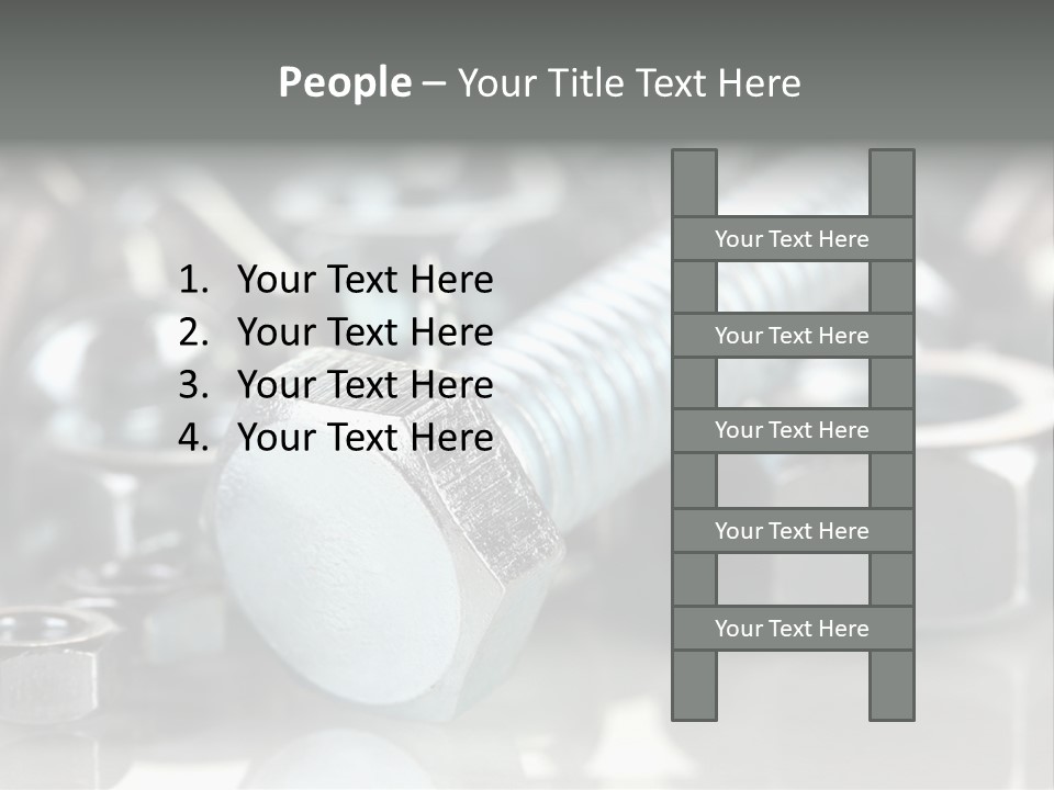 Chrome Background Work PowerPoint Template