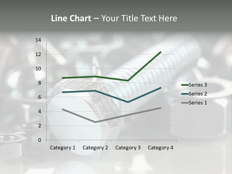 Chrome Background Work PowerPoint Template