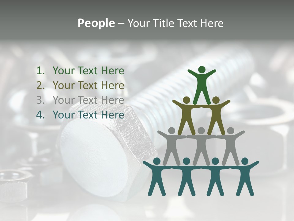 Chrome Background Work PowerPoint Template