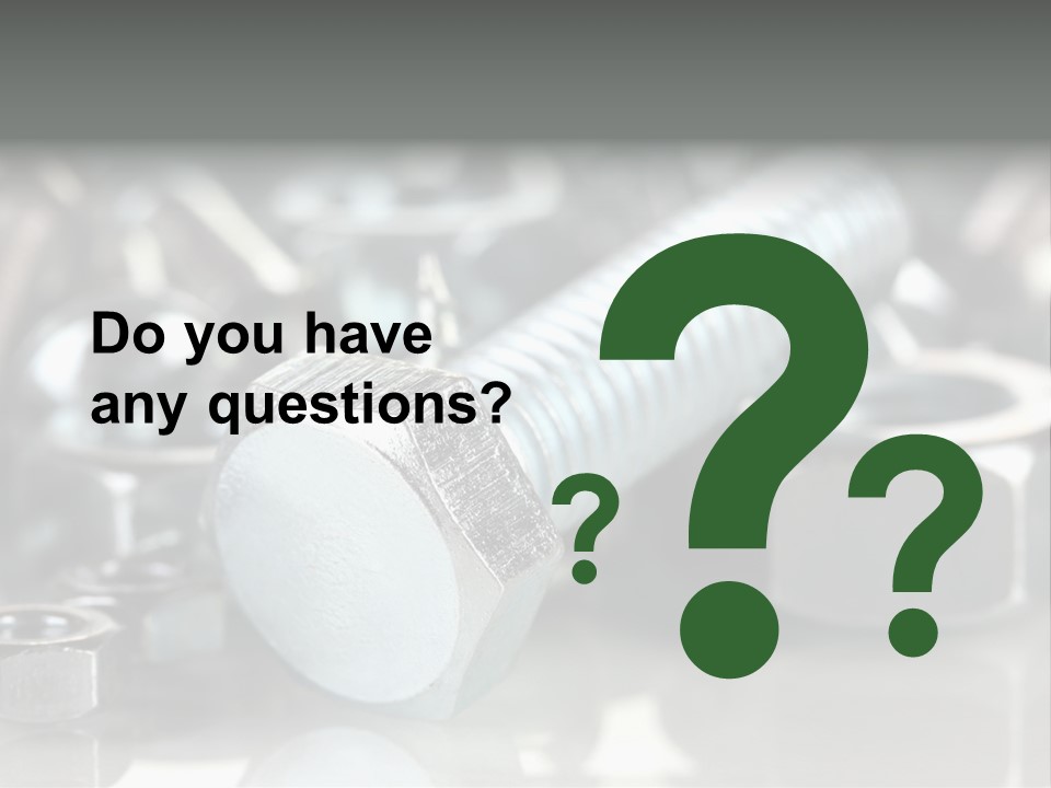 Chrome Background Work PowerPoint Template