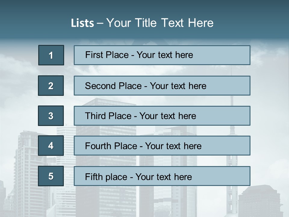 Background Transport Airliner PowerPoint Template