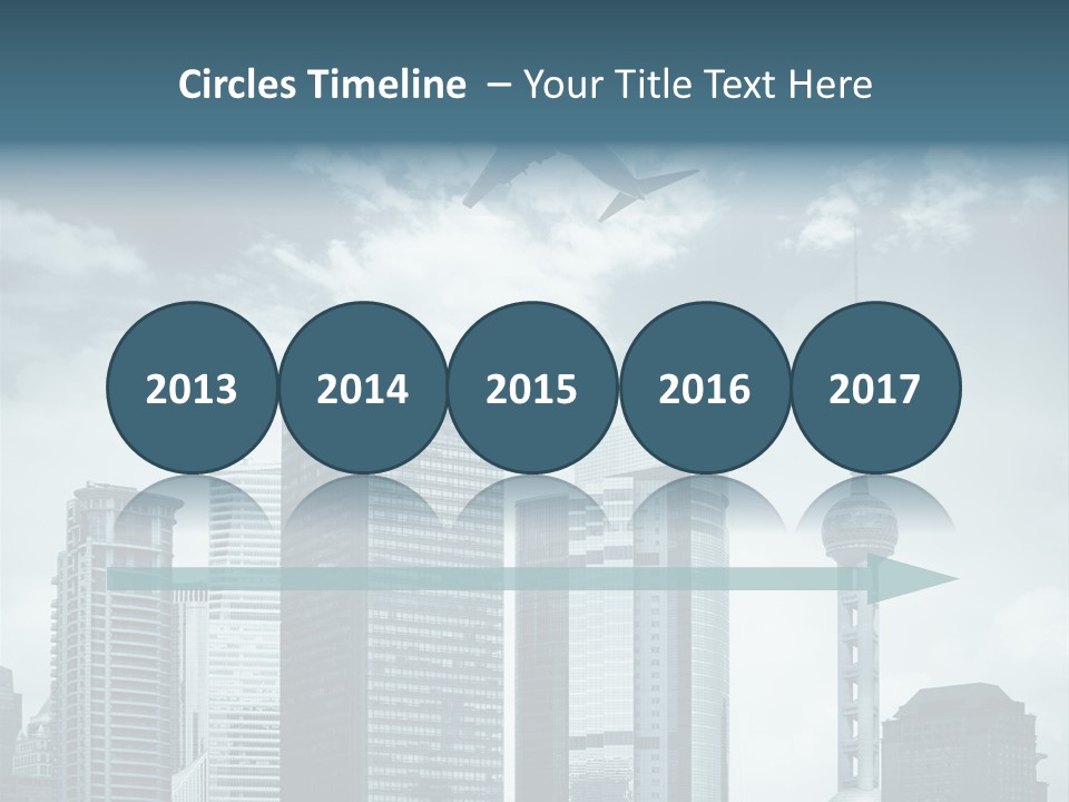 Background Transport Airliner PowerPoint Template