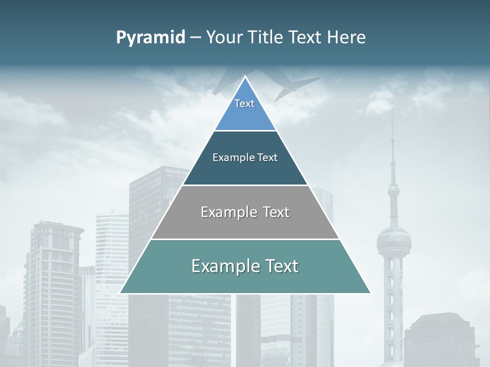 Background Transport Airliner PowerPoint Template