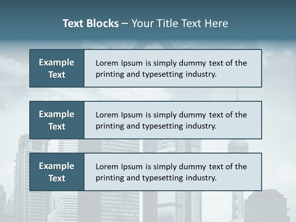 Background Transport Airliner PowerPoint Template