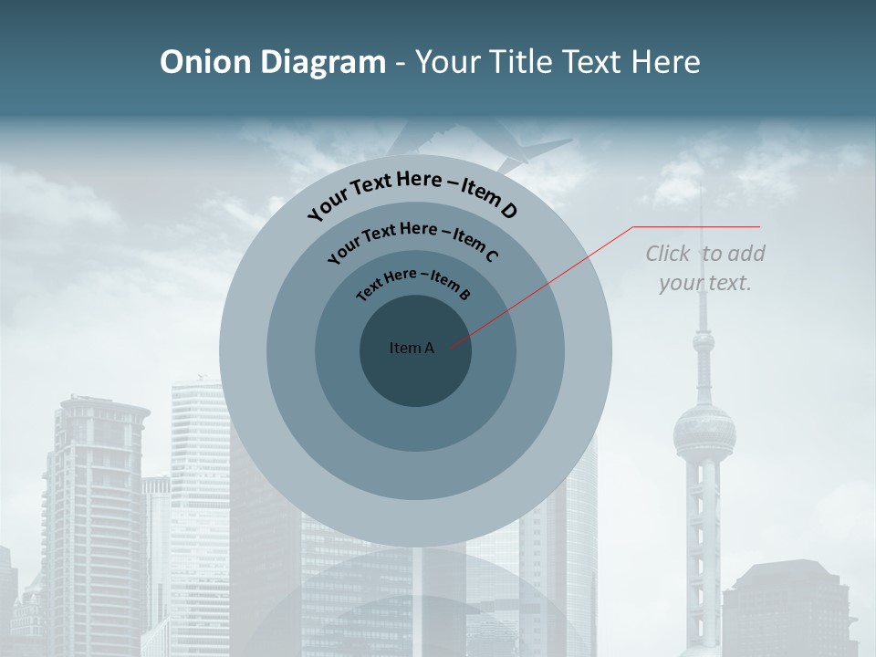 Background Transport Airliner PowerPoint Template