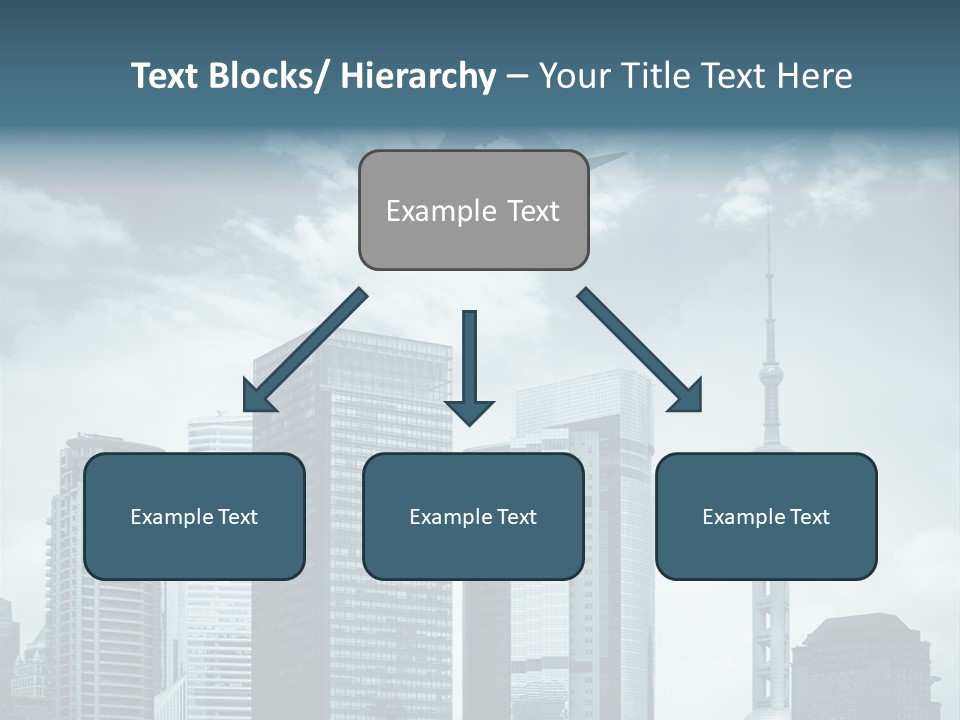 Background Transport Airliner PowerPoint Template