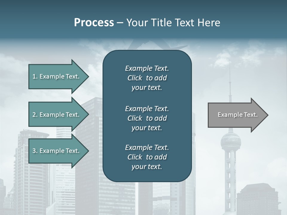 Background Transport Airliner PowerPoint Template