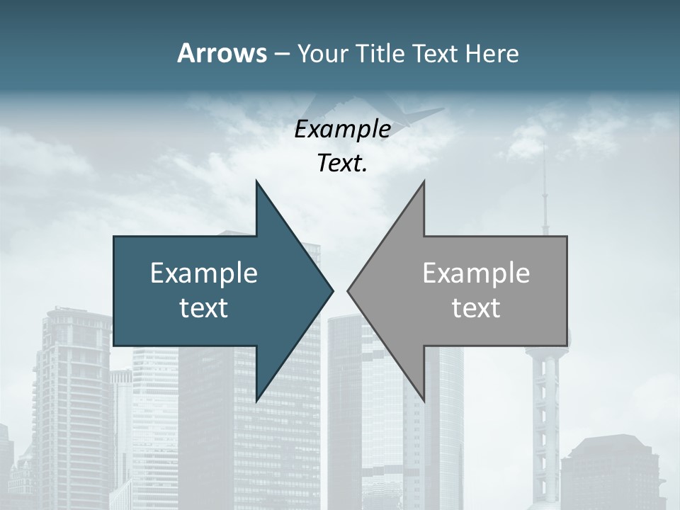 Background Transport Airliner PowerPoint Template