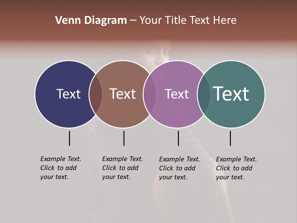 Basketball Player Teenage Ethnic PowerPoint Template