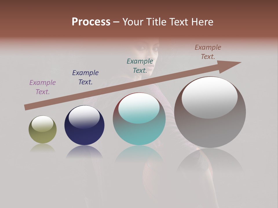 Basketball Player Teenage Ethnic PowerPoint Template