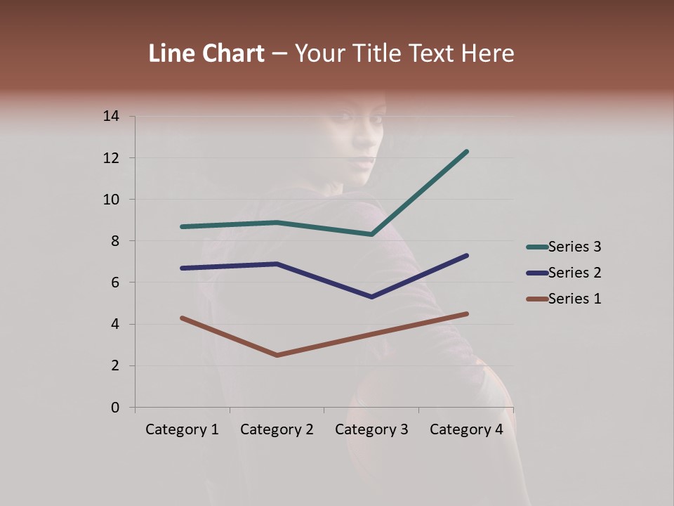 Basketball Player Teenage Ethnic PowerPoint Template