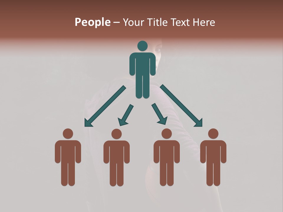 Basketball Player Teenage Ethnic PowerPoint Template