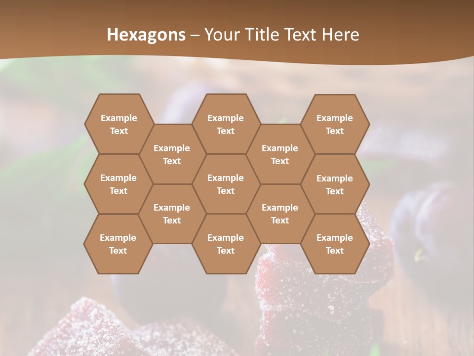 Homemade Gourmet Closeup PowerPoint Template