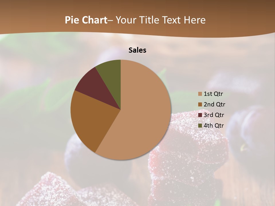 Homemade Gourmet Closeup PowerPoint Template