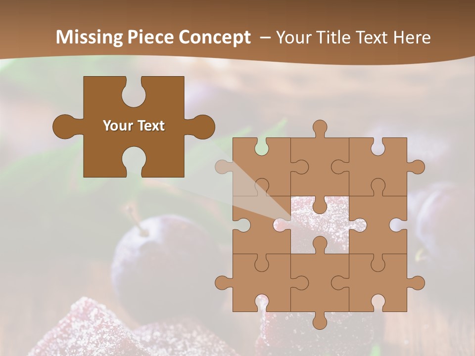 Homemade Gourmet Closeup PowerPoint Template