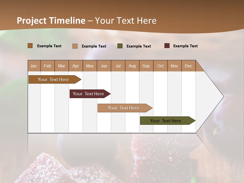 Homemade Gourmet Closeup PowerPoint Template