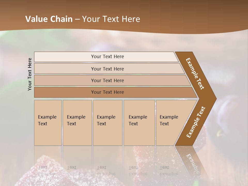 Homemade Gourmet Closeup PowerPoint Template