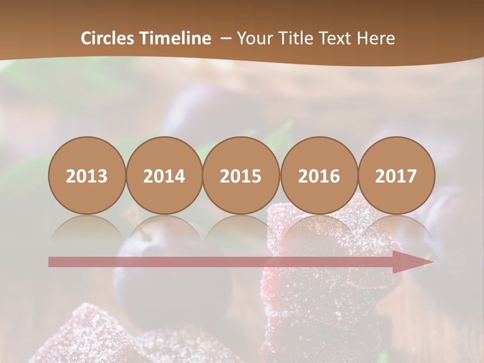Homemade Gourmet Closeup PowerPoint Template