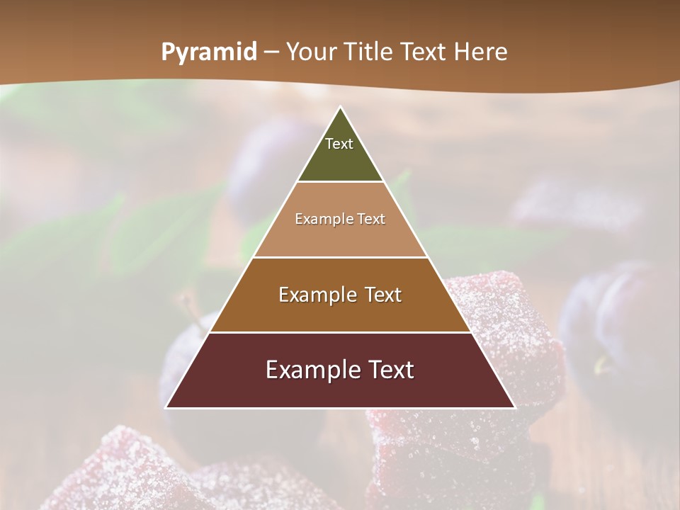 Homemade Gourmet Closeup PowerPoint Template