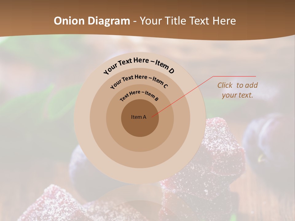 Homemade Gourmet Closeup PowerPoint Template