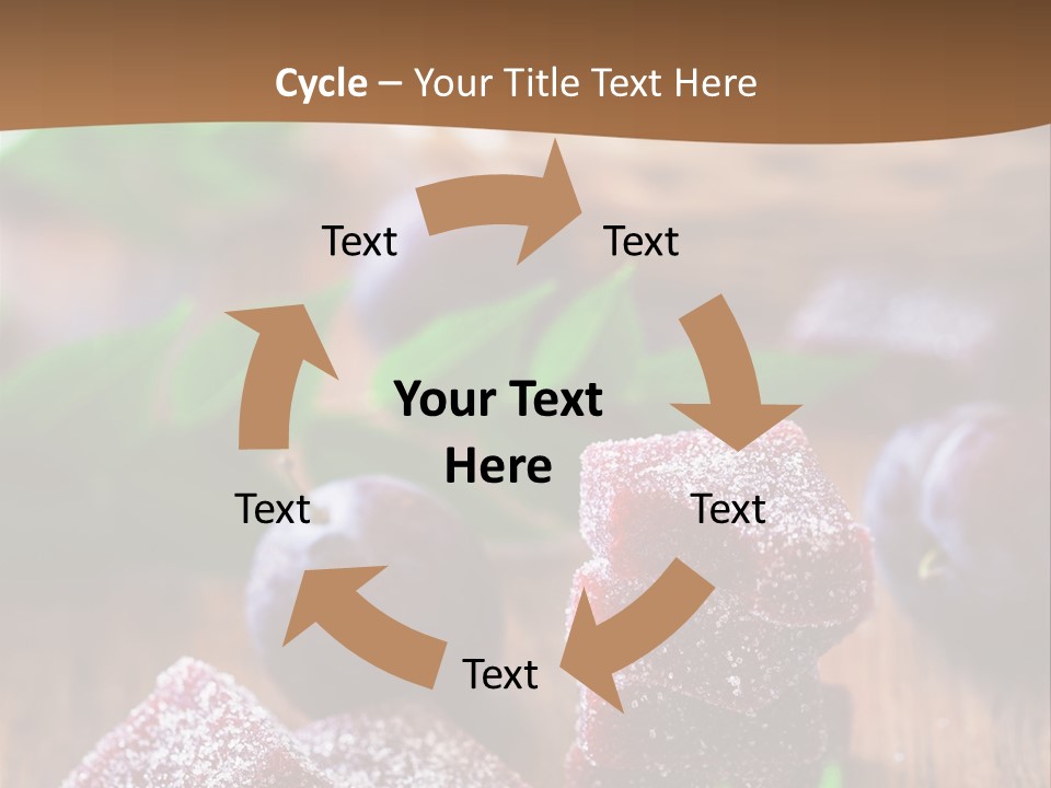 Homemade Gourmet Closeup PowerPoint Template