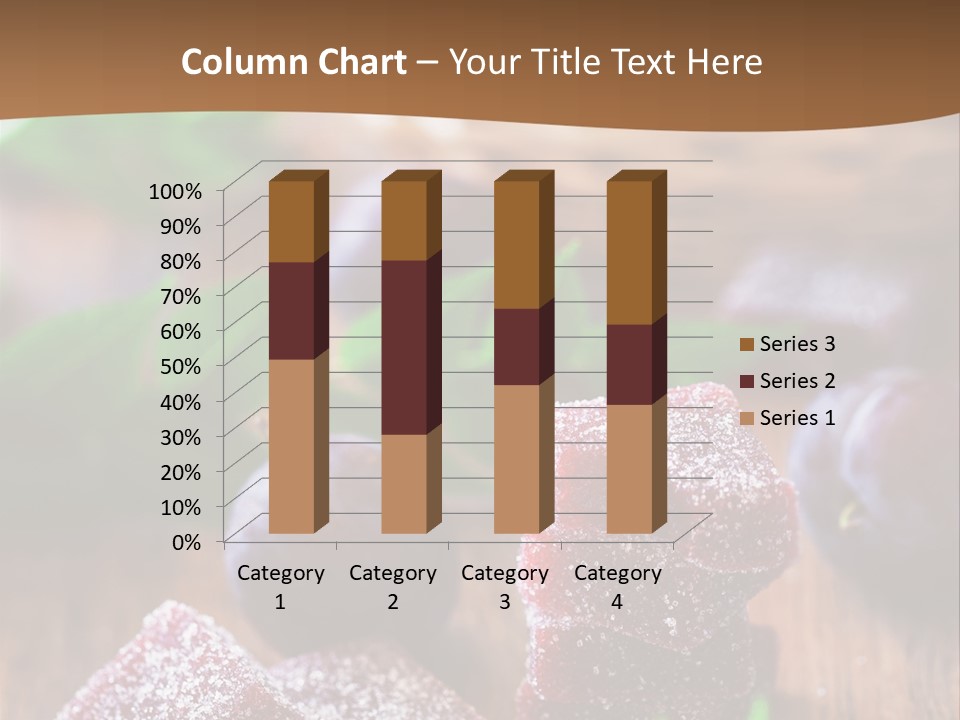 Homemade Gourmet Closeup PowerPoint Template