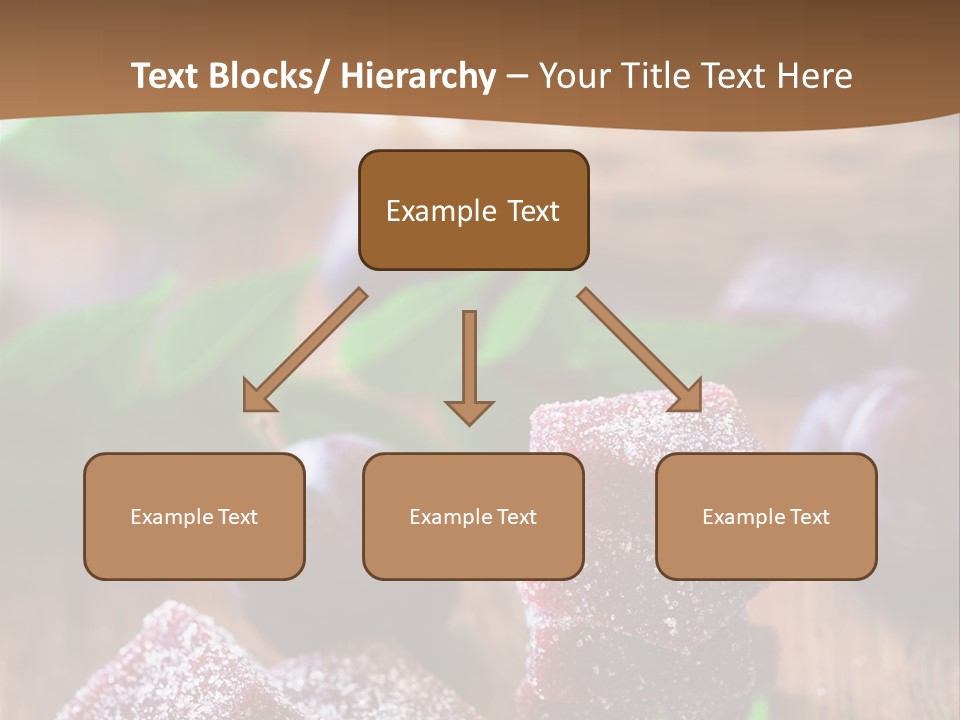 Homemade Gourmet Closeup PowerPoint Template