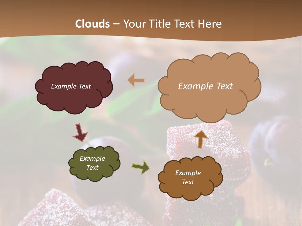 Homemade Gourmet Closeup PowerPoint Template