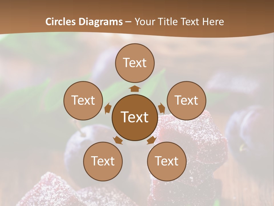 Homemade Gourmet Closeup PowerPoint Template