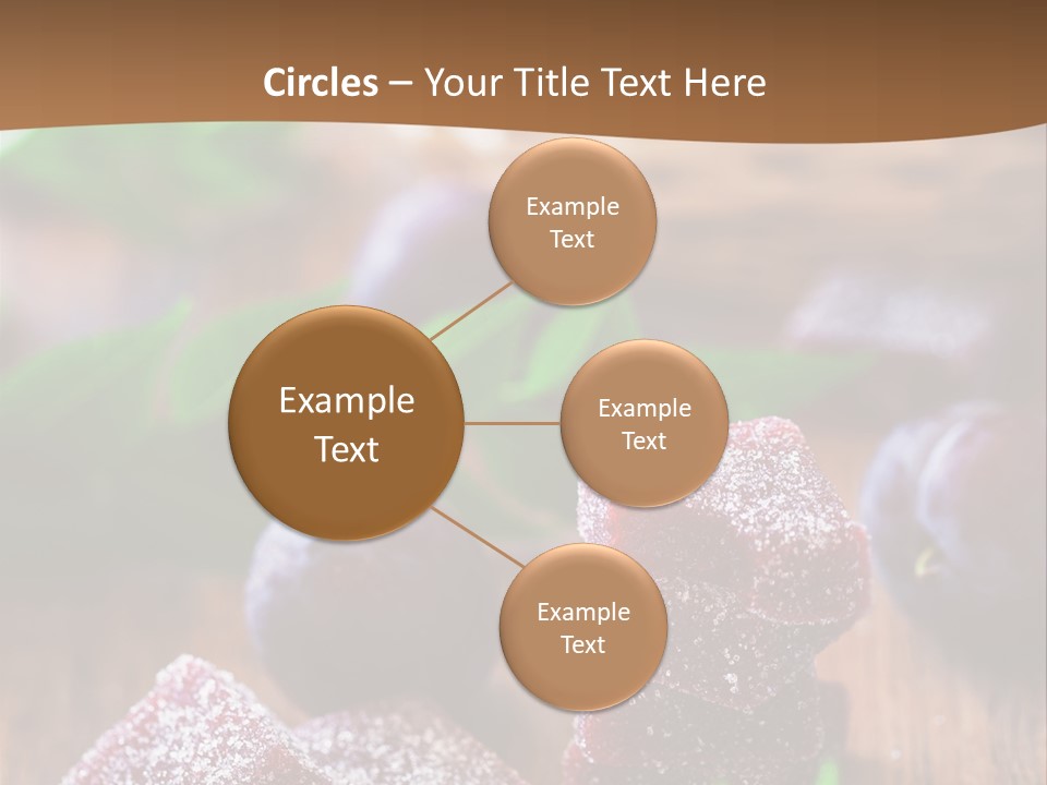 Homemade Gourmet Closeup PowerPoint Template