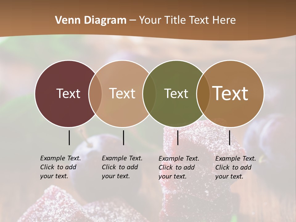 Homemade Gourmet Closeup PowerPoint Template