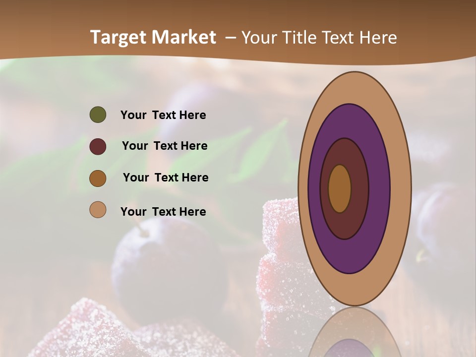 Homemade Gourmet Closeup PowerPoint Template