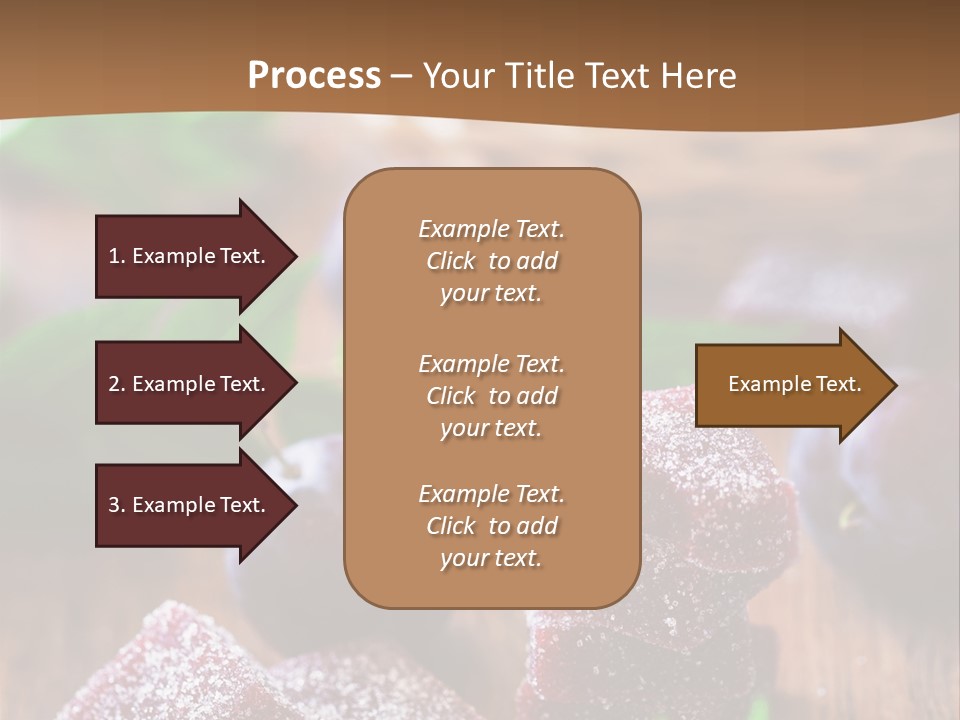 Homemade Gourmet Closeup PowerPoint Template