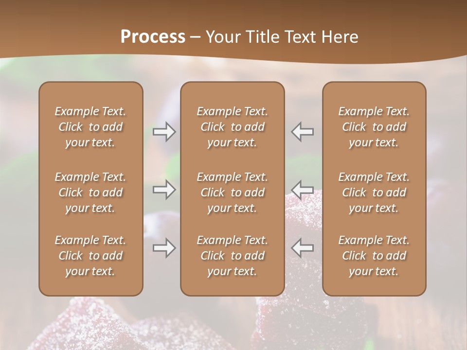Homemade Gourmet Closeup PowerPoint Template