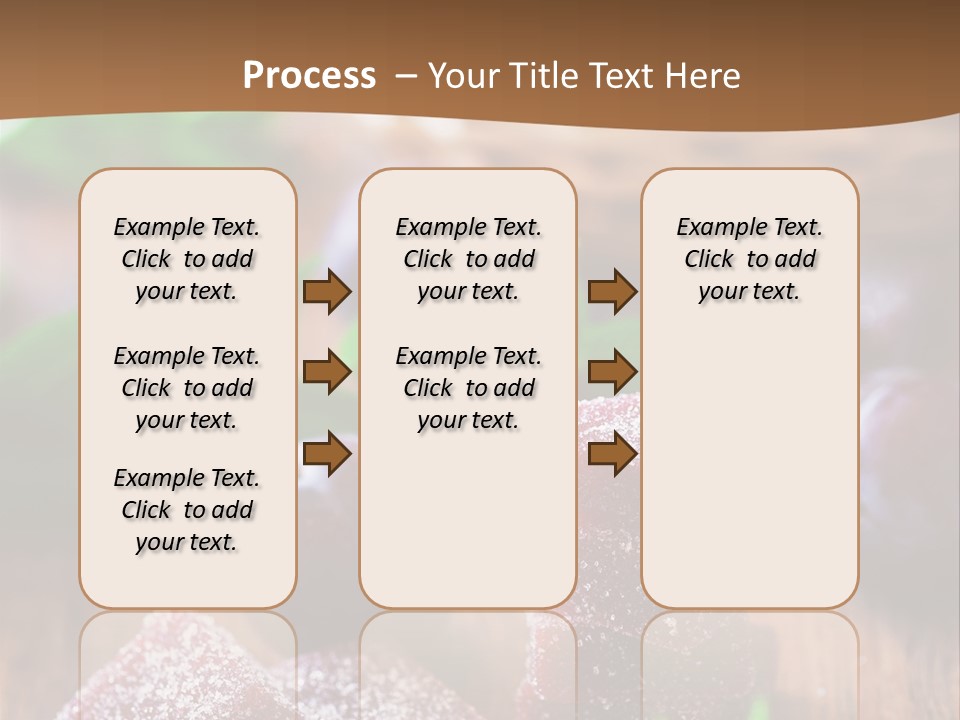 Homemade Gourmet Closeup PowerPoint Template