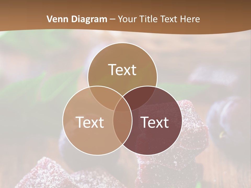Homemade Gourmet Closeup PowerPoint Template