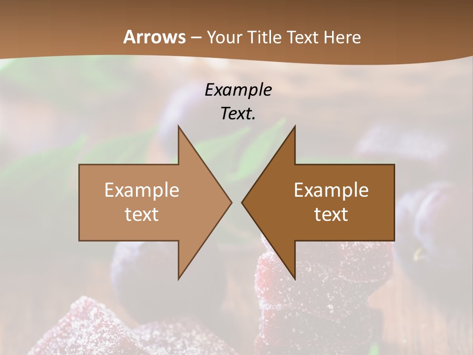 Homemade Gourmet Closeup PowerPoint Template