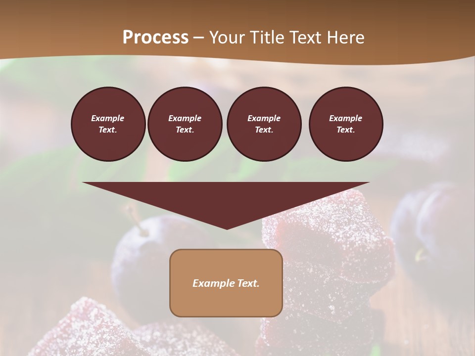 Homemade Gourmet Closeup PowerPoint Template