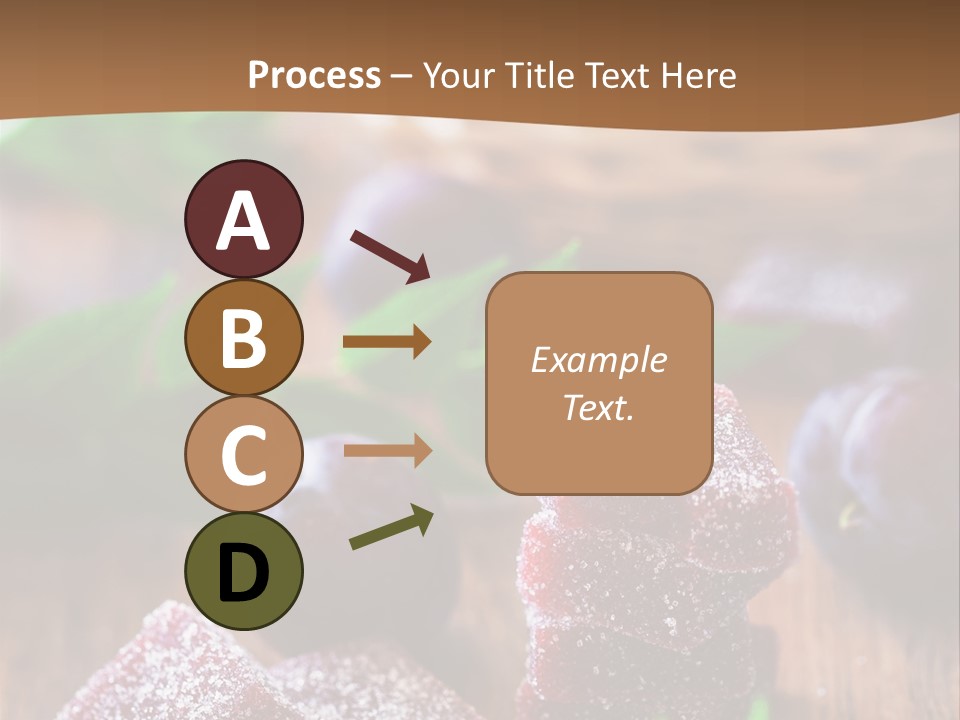 Homemade Gourmet Closeup PowerPoint Template
