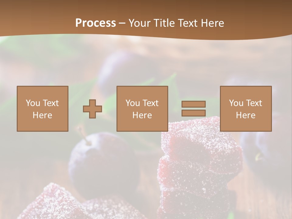 Homemade Gourmet Closeup PowerPoint Template