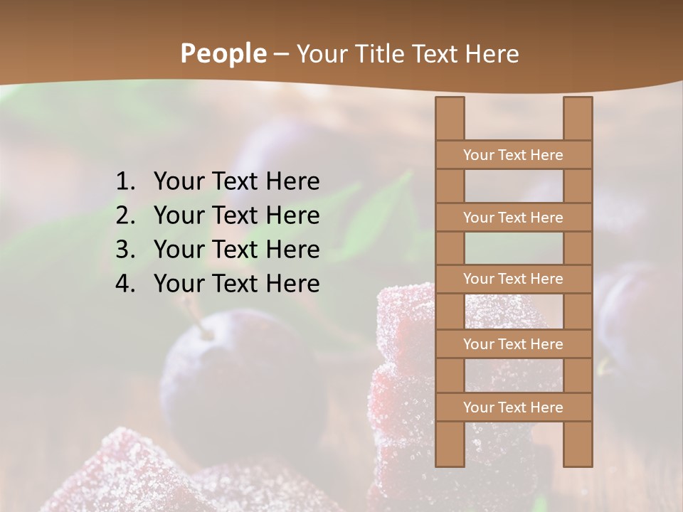 Homemade Gourmet Closeup PowerPoint Template