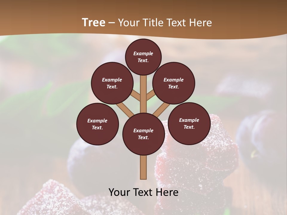 Homemade Gourmet Closeup PowerPoint Template