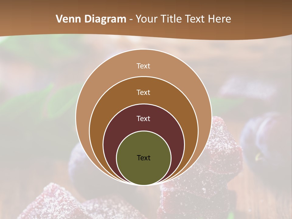 Homemade Gourmet Closeup PowerPoint Template