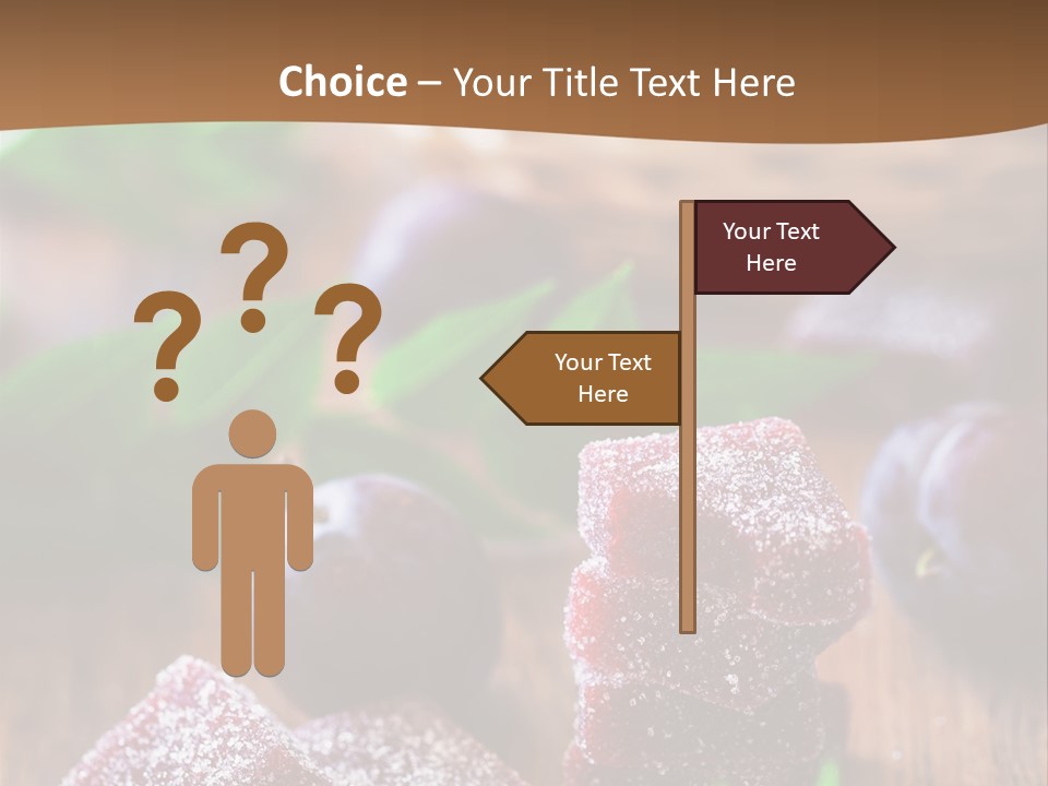 Homemade Gourmet Closeup PowerPoint Template