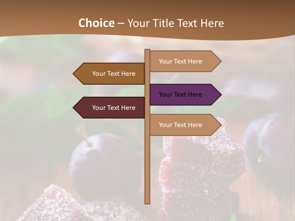 Homemade Gourmet Closeup PowerPoint Template
