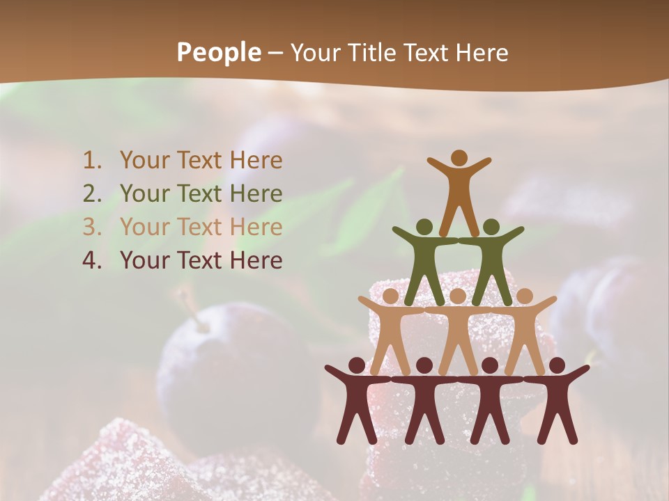 Homemade Gourmet Closeup PowerPoint Template