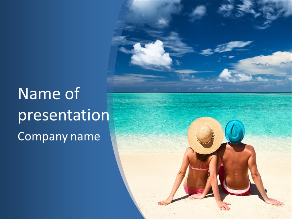 Leisure Travel Happiness PowerPoint Template